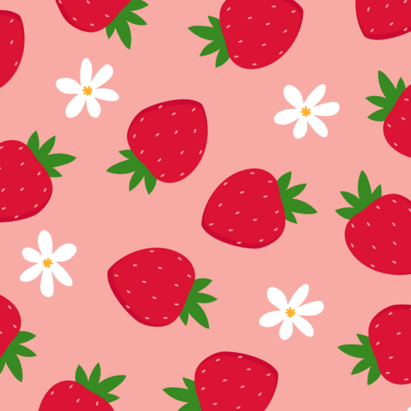 Motifs fraise