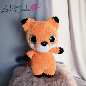 peluche en crochet renard