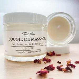 Bougie de massage